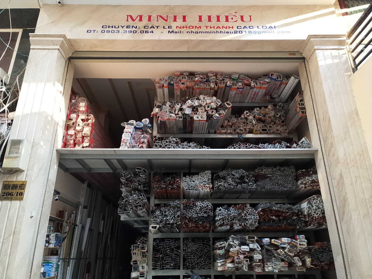 CTY NHÔM MINH HIẾU - CHUYỂN VỀ ĐỊA ĐIỂM 206/10 LÝ THƯỜNG KIỆT, P14, Q10, Tp.HCM
